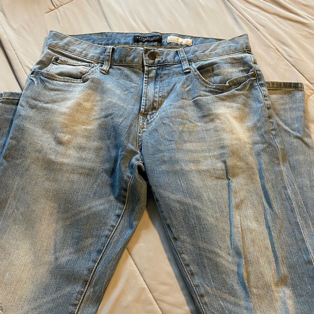 Aeropostale Light Blue Skinny Jeans